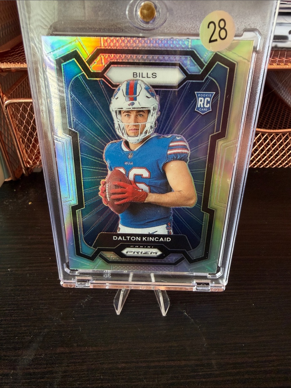 Dalton Kincaid Rookie Prizm Card - Buffalo Bills
